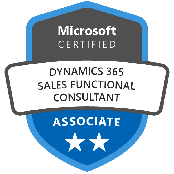 D365 Sales Functional Consultant
